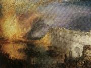 Burning of the Houses William Turner